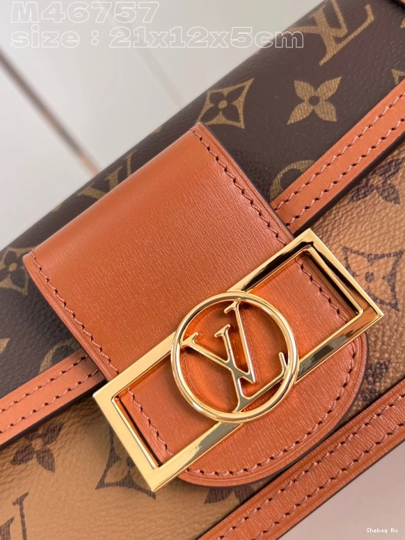 West-21*12*5CM East DAUPHINE LOUIS VUITTON 0804